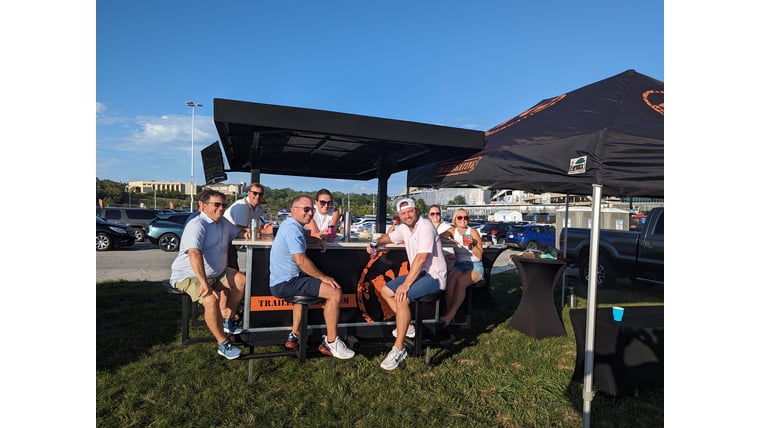 Trailer P.U.B. Pop Up Bar Portable Bar - 3