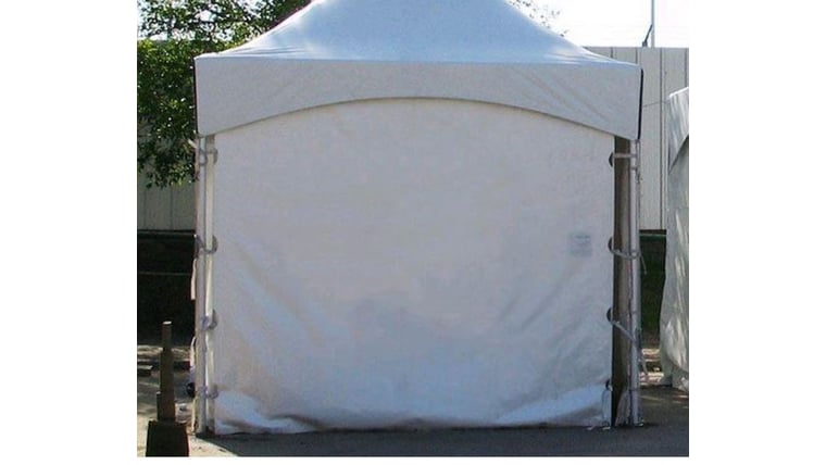 Walls SOLID WHITE 8 ft tall Frame Tent - 2