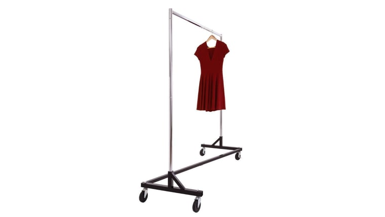 Garment Rack - Rolling Heavy Duty Coat Rack - 1