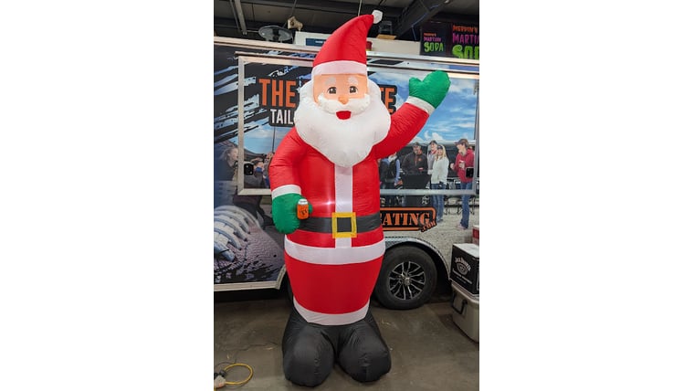 Inflatable Santa Claus rental in Kansas City