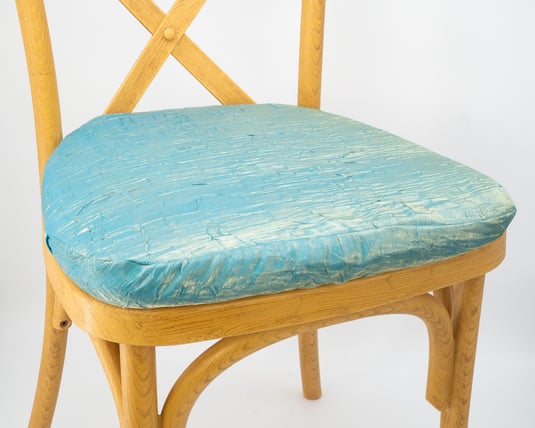 Galaxy Gold Turquoise cushion cover rental