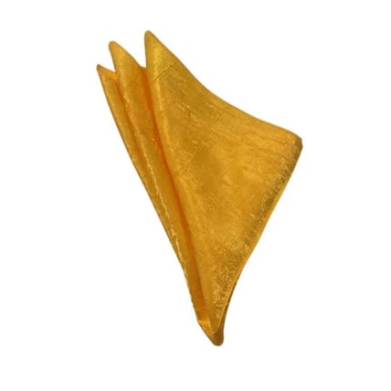 Galaxy Yellow Sungold napkin rental