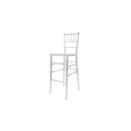 Chiavari Bar Stool Clear chair rental
