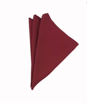 Polyester Cranberry napkin rental