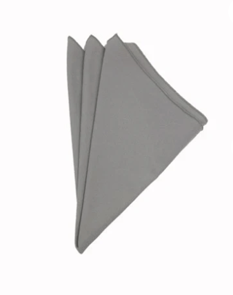 Polyester Gray napkin rental