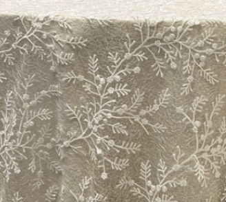 Tweedia White tablecloth linen rental
