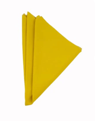 Polyester Lemon napkin rental