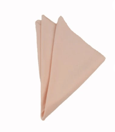 Polyester Peach napkin rental