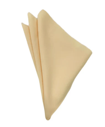 Polyester Light Yellow napkin rental