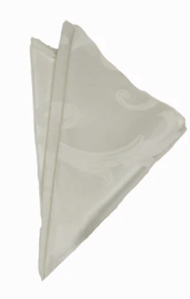 Bellini Damask Ivory napkin rental