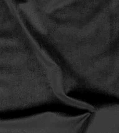 Velvet Black tablecloth linen rental