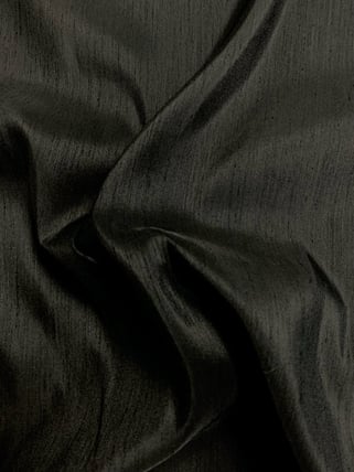 Dupioni Black tablecloth linen rental