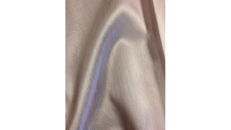 Dupioni Blush tablecloth linen rental