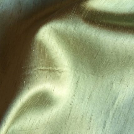 Dupioni Sage tablecloth linen rental