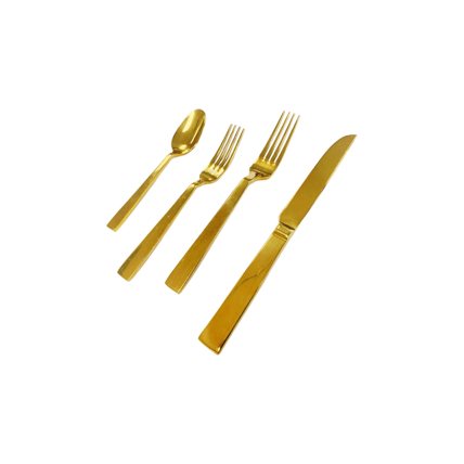 Roman flatware rental