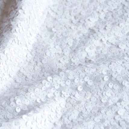 Raindrop White tablecloth linen rental