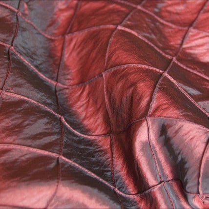Pintuck Burgundy tablecloth linen rental