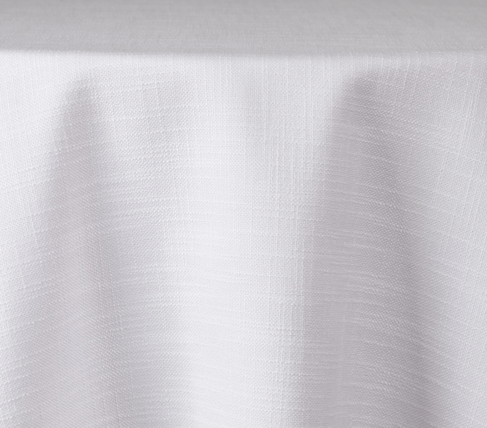 Expo Linen Snow White tablecloth linen rental
