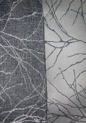 Enchantment Grey / White (Reversible) null tablecloth linen rental