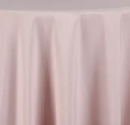 Marianna Blush tablecloth linen rental