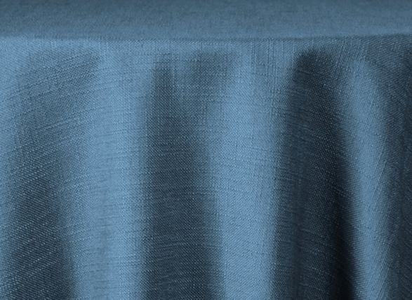 Expo Midnight Blue Couture Table Linen tablecloth linen rental