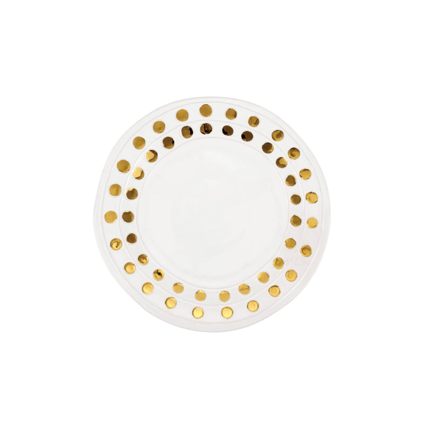 Aubrey Golden Glam Handmade Italian null dinnerware rental
