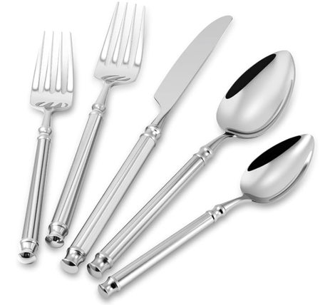 Baroque Silver flatware rental