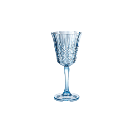 Acrylic Blue Goblets null glassware rental