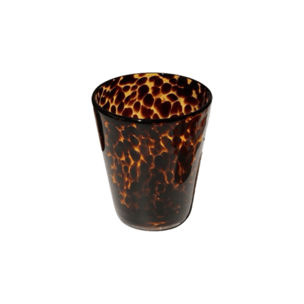 Cheetah water Glass null glassware rental