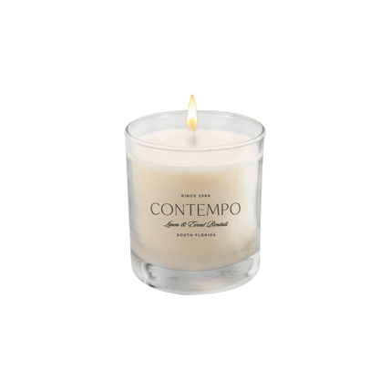 Contempo Natural Soy Eucalyptus Candle 6oz null glassware rental