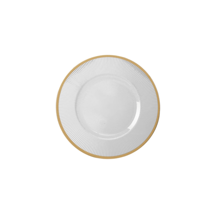 Full Ripple Glass null dinnerware rental