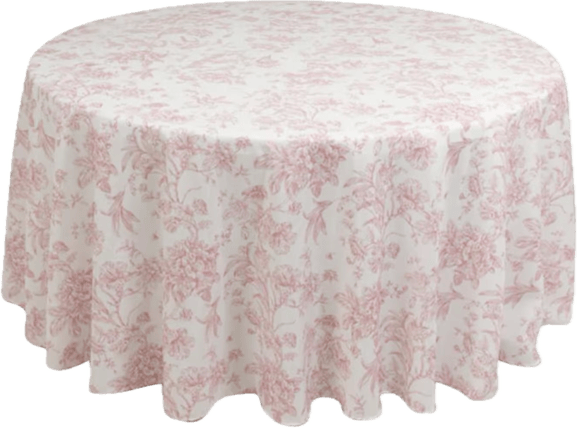 Alejandra Blush null tablecloth linen rental