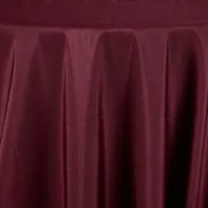 Marianna Burgundy tablecloth linen rental