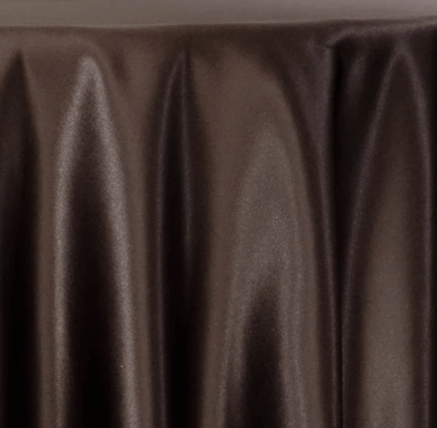 Lamour Chocolate null tablecloth linen rental