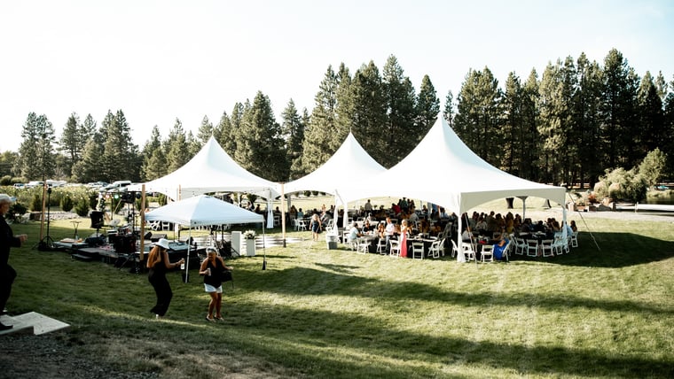 3X Hex Package rental from NCW Event Rentals, available in Wenatchee, Cle Elum, Chelan and Leavenworth Washington