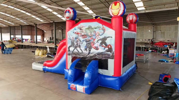Super Hero Theme Bounce House rental in Charleston, SC